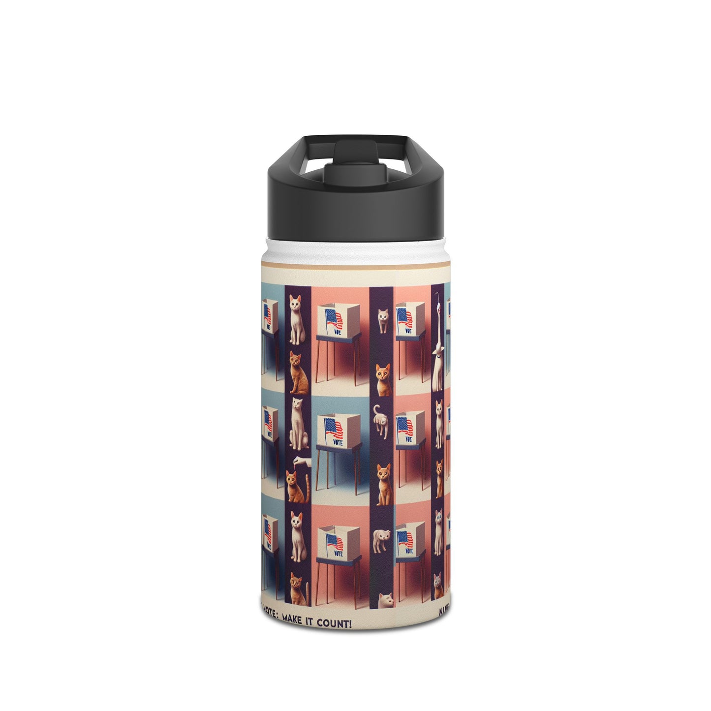 Stainless Steel Water Bottle, Standard Lid